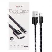 کابل آیفونی Yesido CA57 2.4A 1.2m