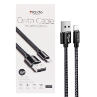 کابل آیفونی Yesido CA57 2.4A 1.2m