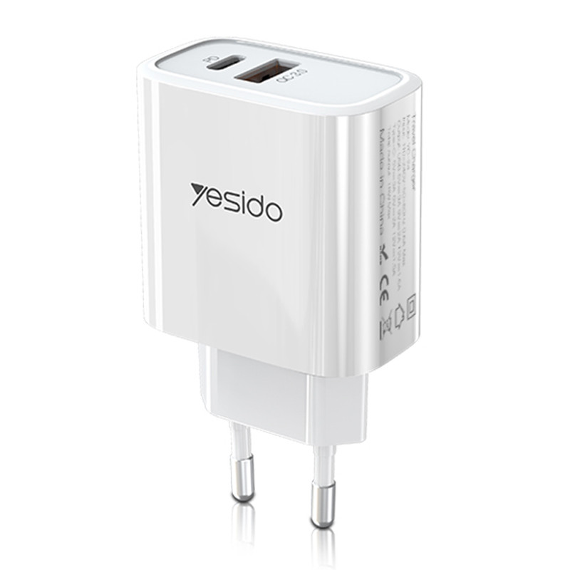 کلگی فست شارژ Yesido YC24 QC3 3A 18W