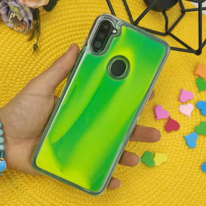 قاب آکواریومی شب رنگ Samsung A11 کد1