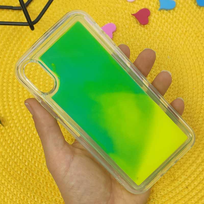 قاب آکواریومی شب رنگ iPhone XS کد1
