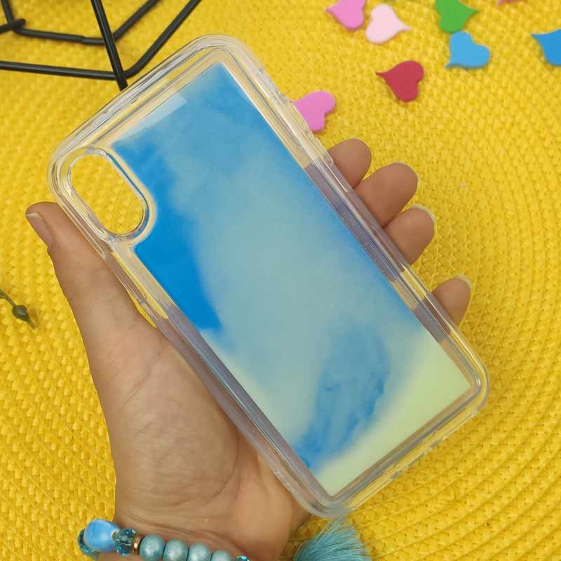 قاب آکواریومی شب رنگ iPhone XS کد2