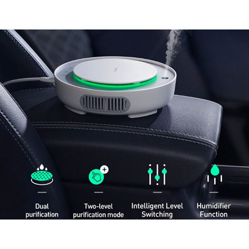 بخور سرد و تصفیه هوا Baseus Freshing Breath Car Air Purifier CRJHQ01
