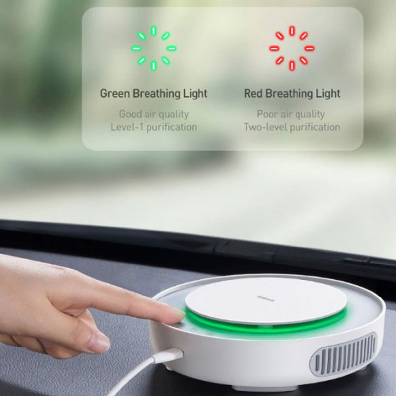 بخور سرد و تصفیه هوا Baseus Freshing Breath Car Air Purifier CRJHQ01