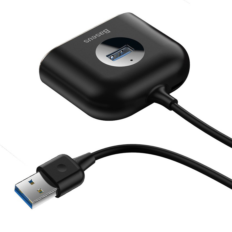 هاب 4 پورت USB 3.0 باسئوس Square Round CAHUB-AY01