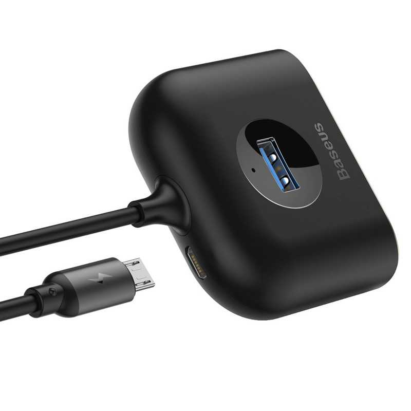 هاب 4 پورت USB 3.0 باسئوس Square Round CAHUB-AY01