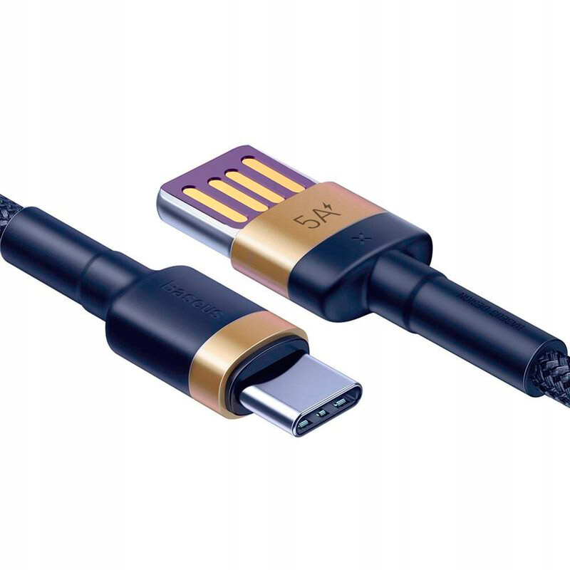 کابل تایپ سی فست شارژ Baseus CATKLF-P QC3 5A 1m
