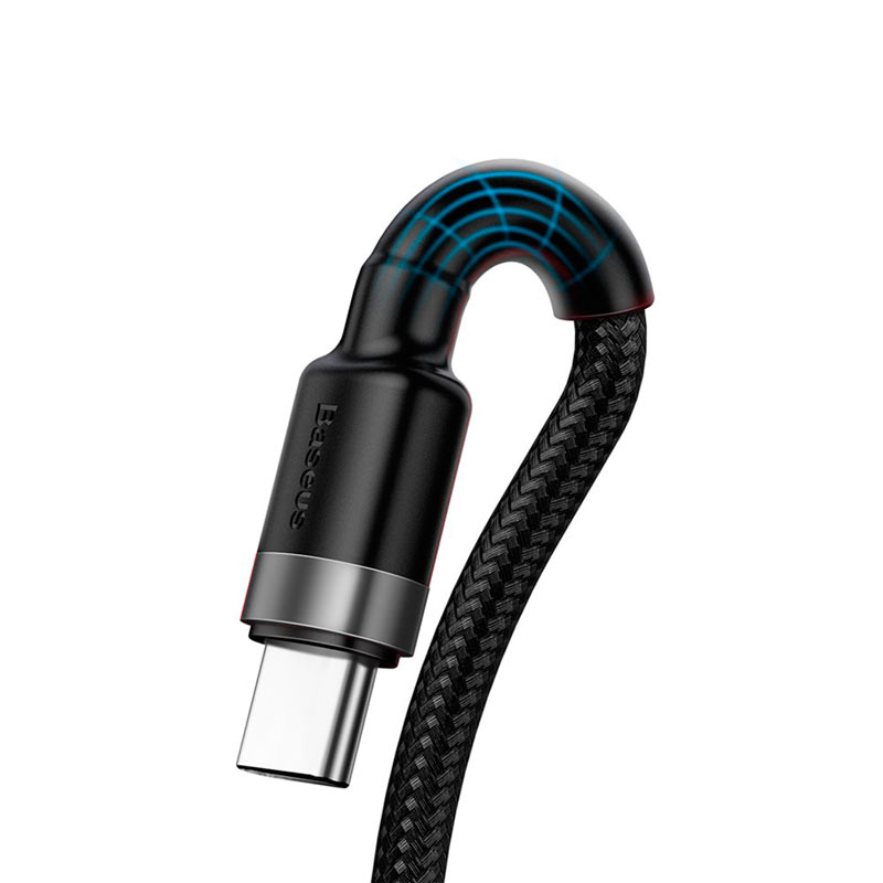 کابل تایپ سی فست شارژ Baseus CATKLF-P QC3 5A 1m