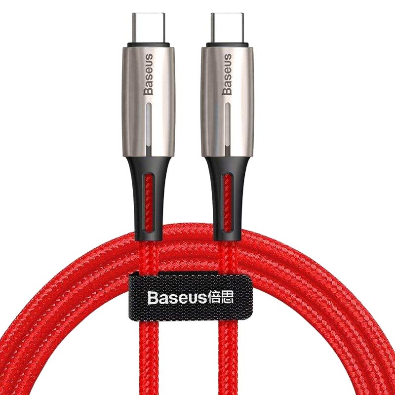 کابل تبدیل فست شارژ Baseus CATSD-J QC3 Type-C to Type-C 5A 1m