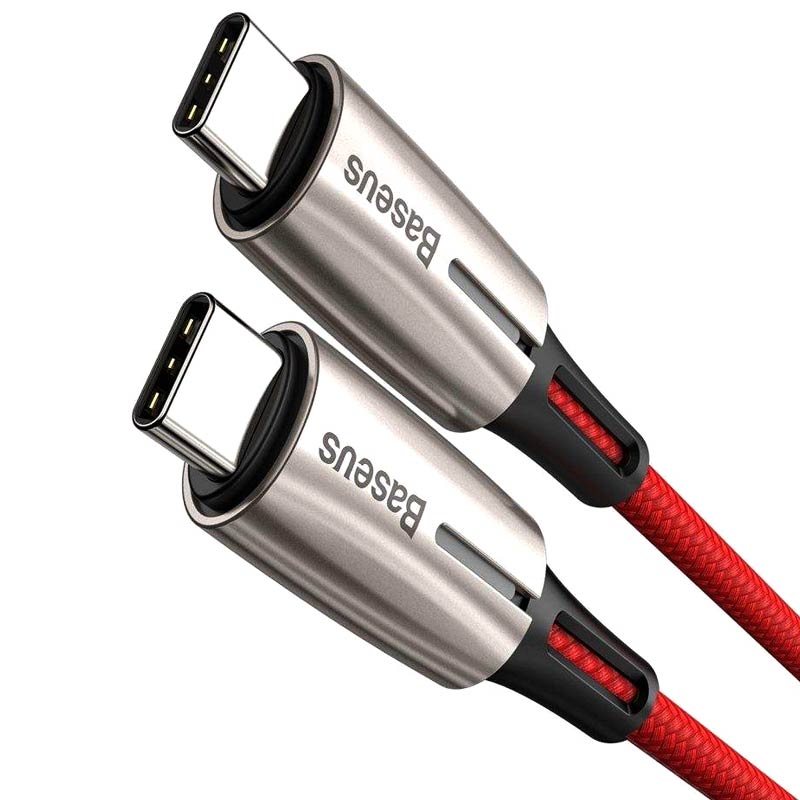 کابل تبدیل فست شارژ Baseus CATSD-J QC3 Type-C to Type-C 5A 1m