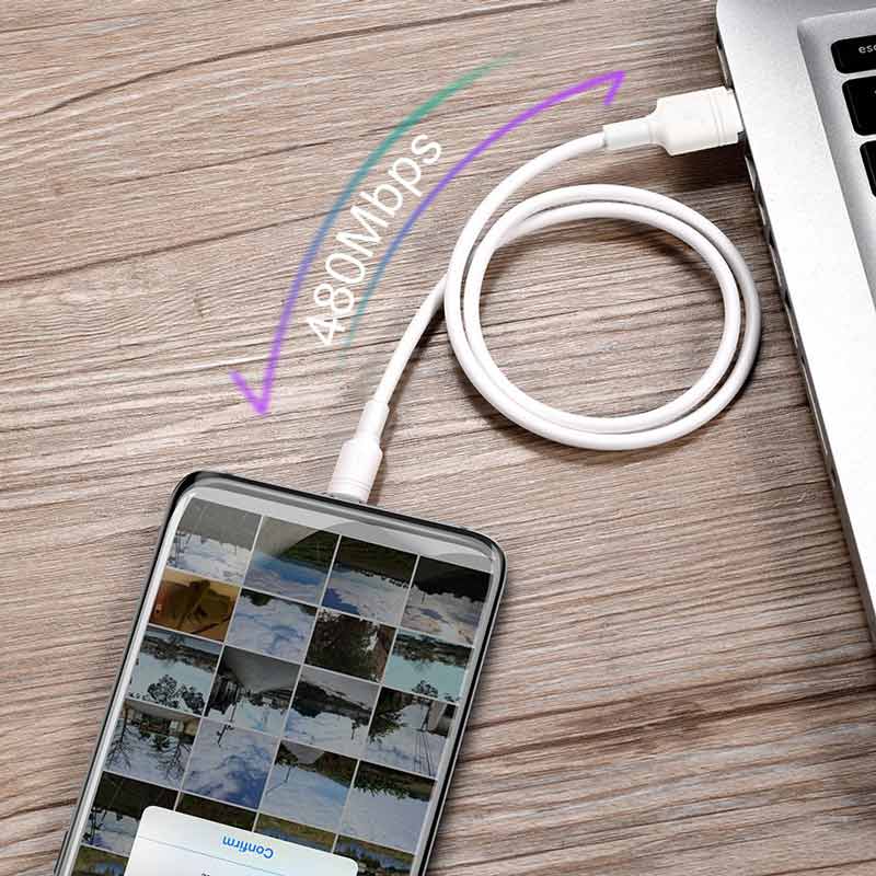 کابل فست شارژ Baseus CATSH-B QC3 Type-C 5A 1m