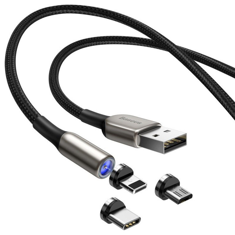 کابل 3 سر مگنتی Baseus TZCAXC-G01 2A 2m