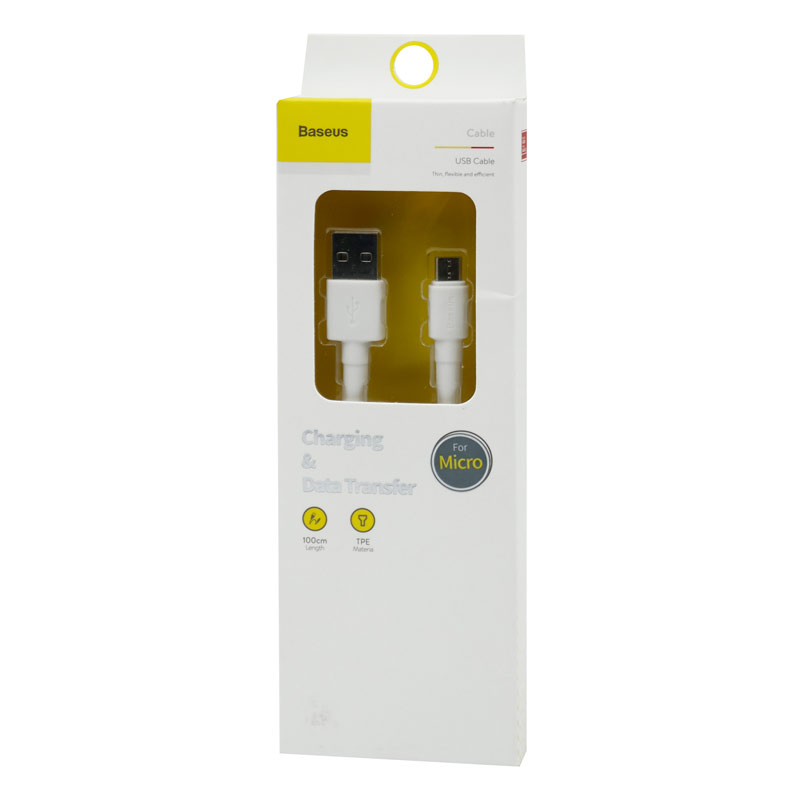 کابل میکرو یو اس بی Baseus Mini CAMSW-A02 2.4A 1m