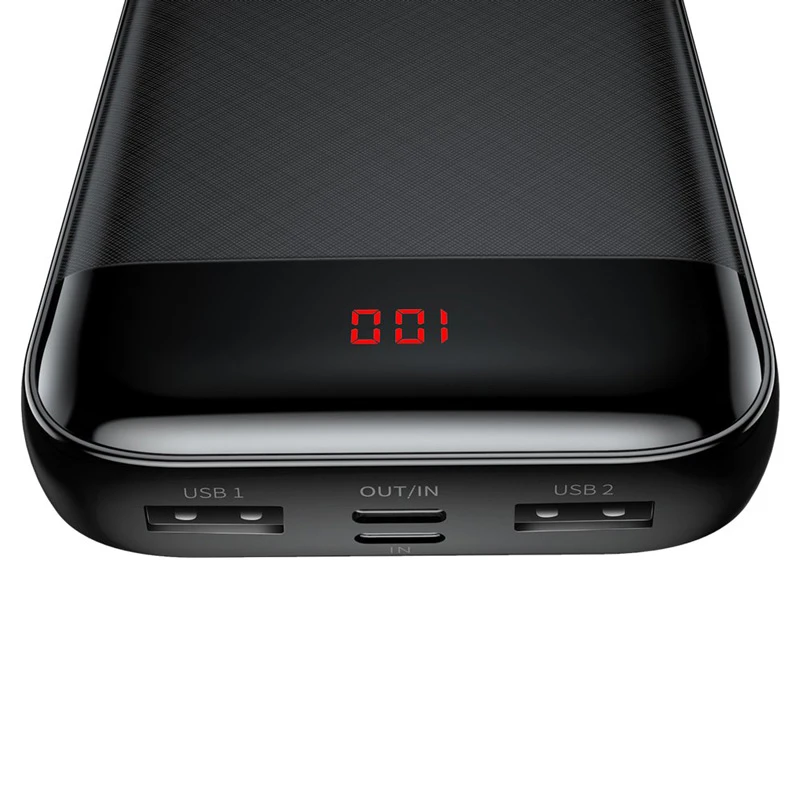 پاور بانک 20000 باسئوس Baseus Mini Cu Digital Display PPALL-CKU