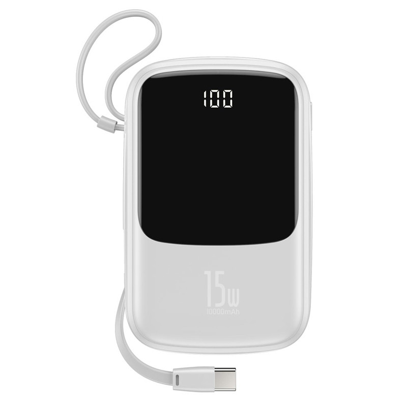 پاور بانک 10000 باسئوس Baseus PPQD-A Qpow 15W + کابل Type-C