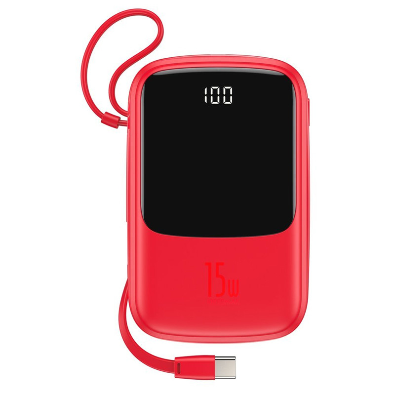 پاور بانک 10000 باسئوس Baseus PPQD-A Qpow 15W + کابل Type-C