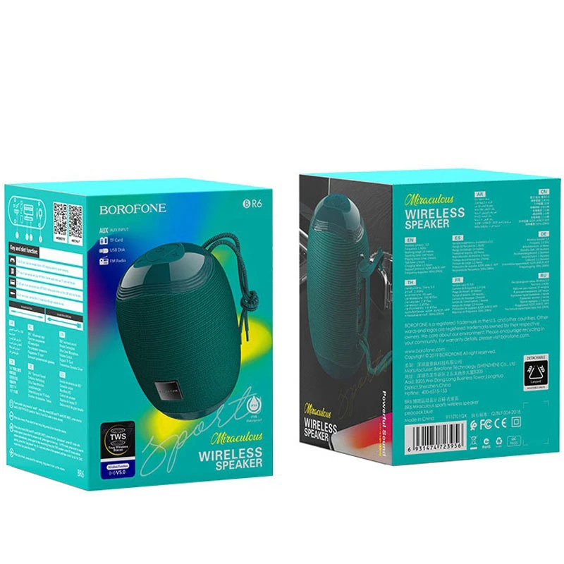 اسپیکر بلوتوثی Borofone BR6 (گارانتی 12 ماهه)