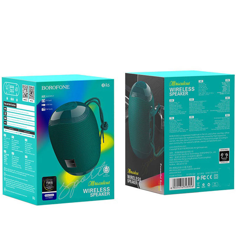اسپیکر بلوتوثی Borofone BR6 (گارانتی 12 ماهه)