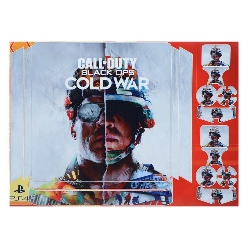 اسکین پلی استیشن 4 اسلیم طرح Call Of Duty Cold War