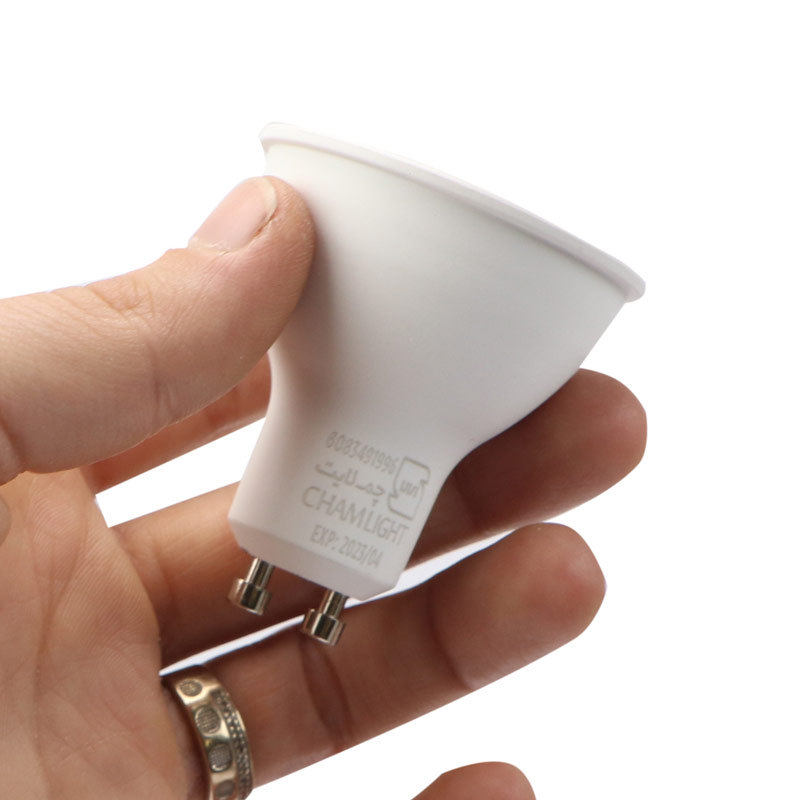لامپ هالوژن 7 وات LED چم لایت پایه GU10