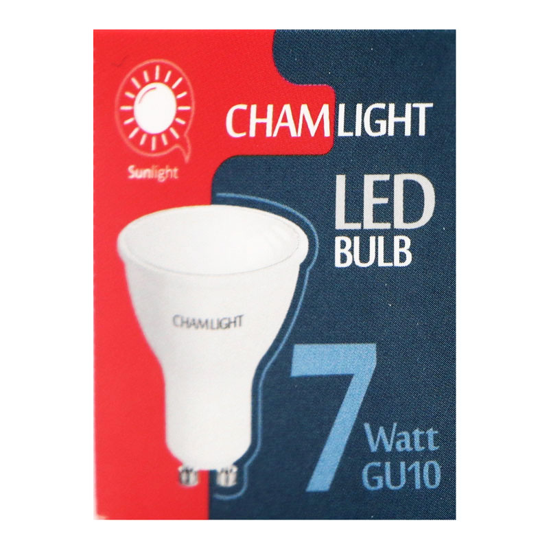 لامپ هالوژن 7 وات LED چم لایت پایه GU10