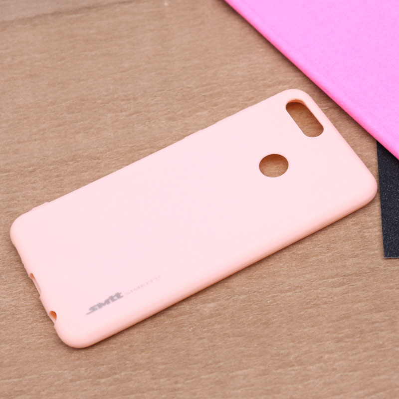 قاب ژله ای پکدار SMTT هواوی Honor 7x صورتی