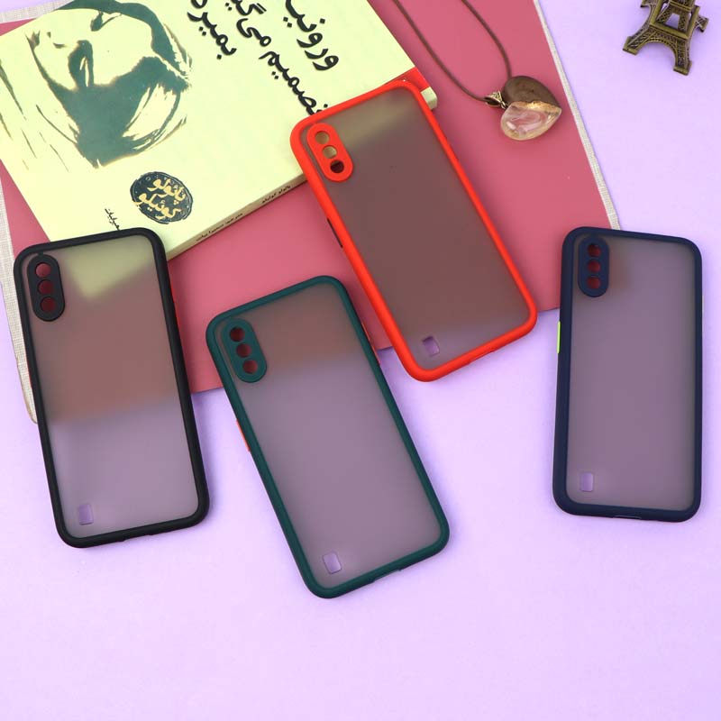 قاب PC مات محافظ لنز دار Samsung A01