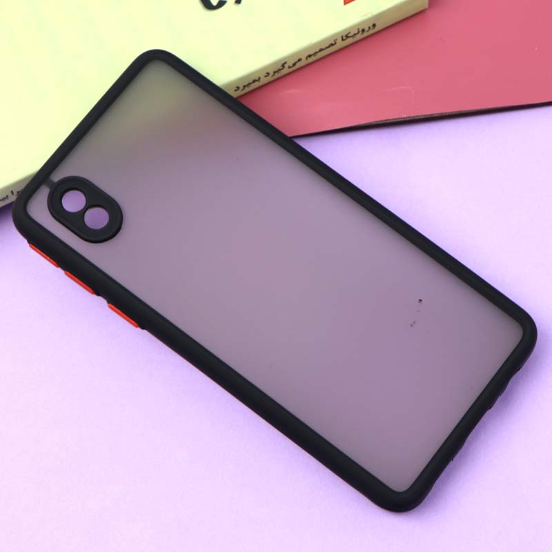 قاب PC مات محافظ لنز دار Samsung A01 Core