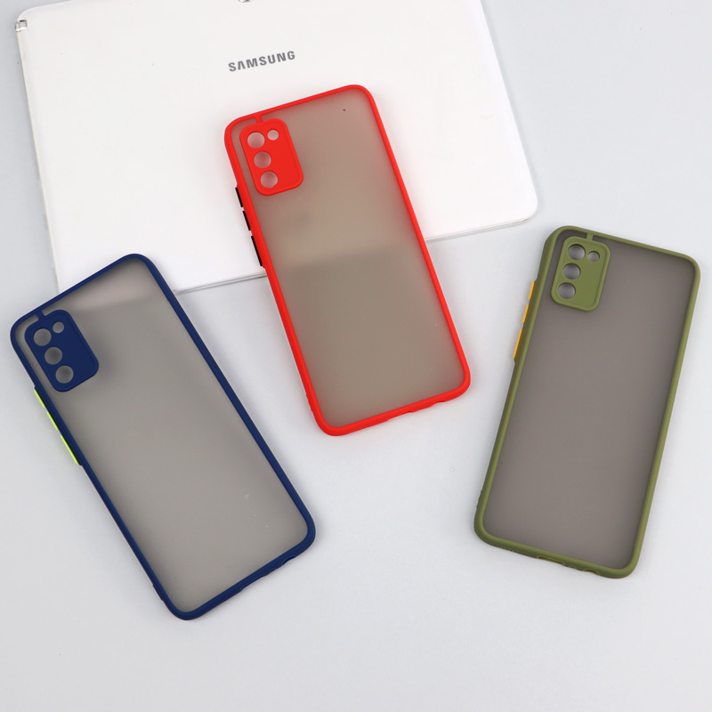 قاب PC مات محافظ لنز دار Samsung A02s