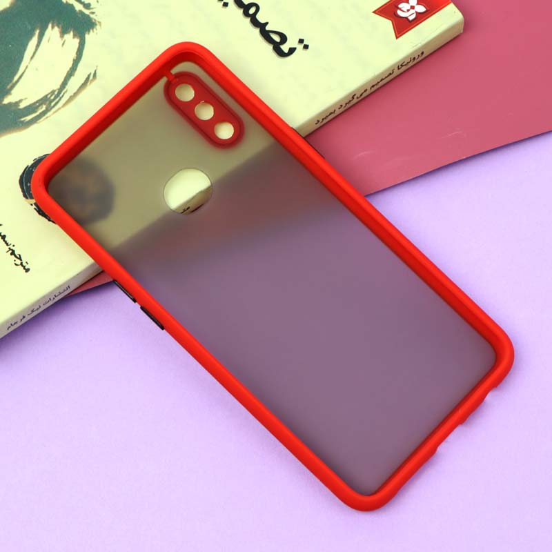 قاب PC مات محافظ لنز دار Samsung A10s