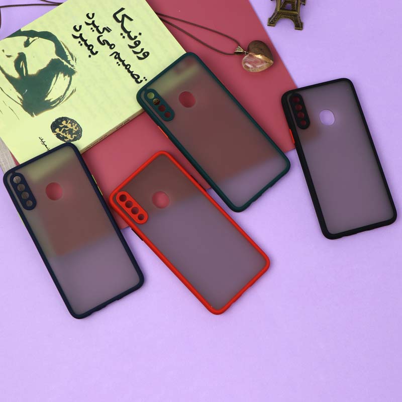 قاب PC مات محافظ لنز دار Samsung A20s