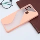 قاب PC سامسونگ Galaxy A21s طرح S پشت مات محافظ لنزدار