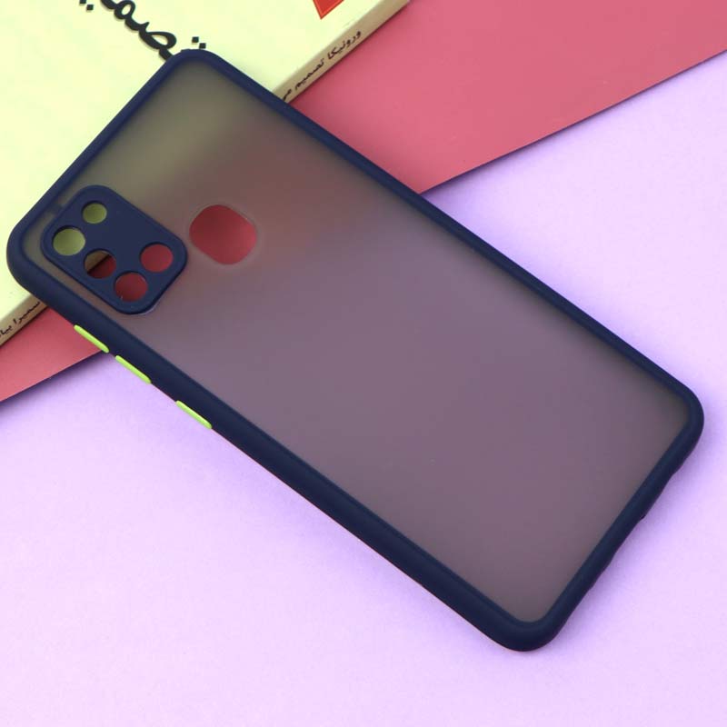 قاب PC مات محافظ لنز دار Samsung A21s