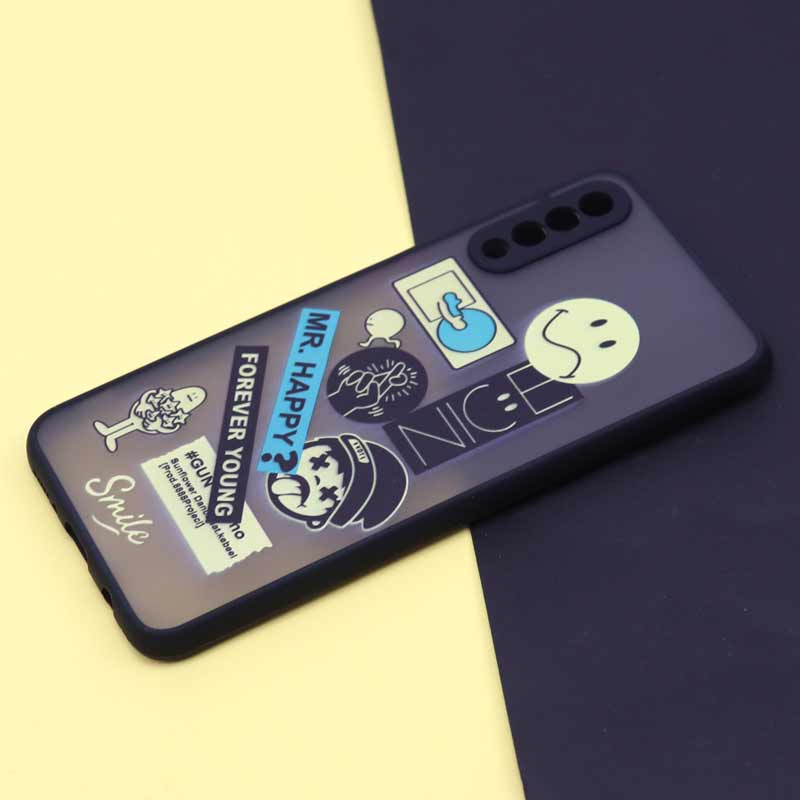 قاب PC مات طرحدار Samsung A30s/A50s کد4