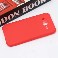قاب رنگی ژله ای Samsung J5 قرمز