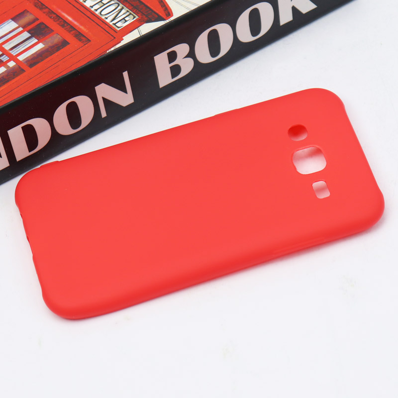 قاب رنگی ژله ای Samsung J5 قرمز