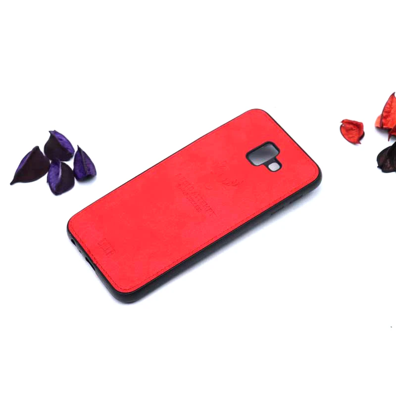 قاب چرمی سامسونگ Galaxy J6 Plus طرح گوزن