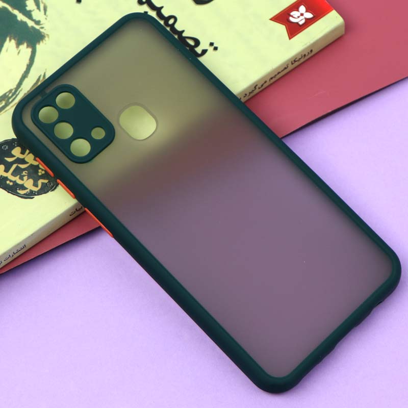 قاب PC مات محافظ لنز دار Samsung M31