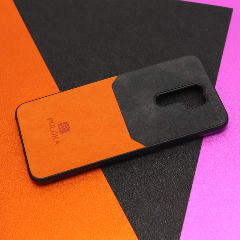قاب چرمی دوتیکه PULOKA شیائومی Redmi 9