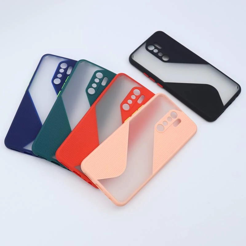 قاب PC شیائومی Redmi 9 طرح S پشت مات محافظ لنزدار