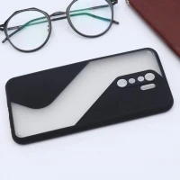 قاب PC شیائومی Redmi 9 طرح S پشت مات محافظ لنزدار