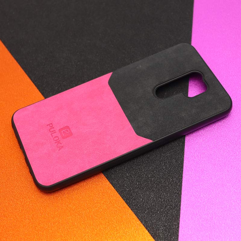 قاب چرمی دوتیکه PULOKA شیائومی Redmi 9