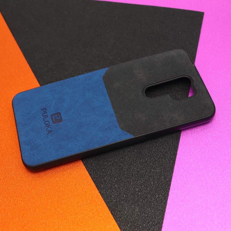 قاب چرمی دوتیکه PULOKA شیائومی Redmi 9