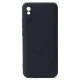 قاب ژله ای شیائومی Redmi 9A شطرنجی محافظ لنزدار مشکی