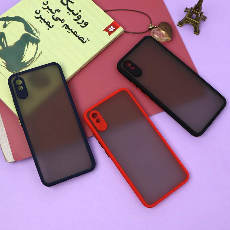 قاب PC مات محافظ لنز دار Xiaomi Redmi 9A