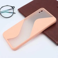 قاب PC شیائومی Redmi 9A طرح S پشت مات محافظ لنزدار