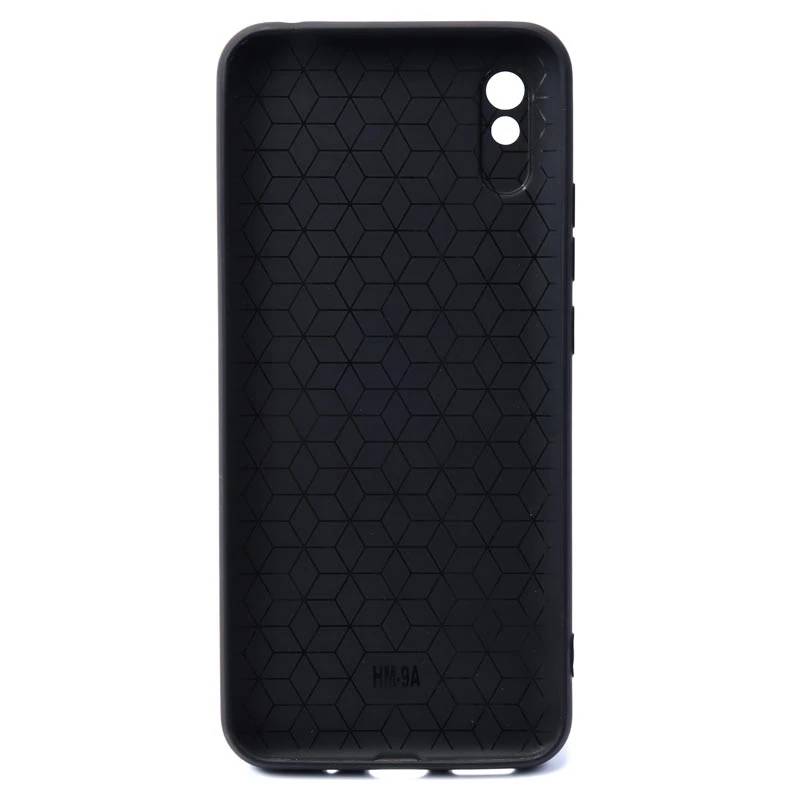 قاب ژله ای شیائومی Redmi 9A شطرنجی محافظ لنزدار مشکی