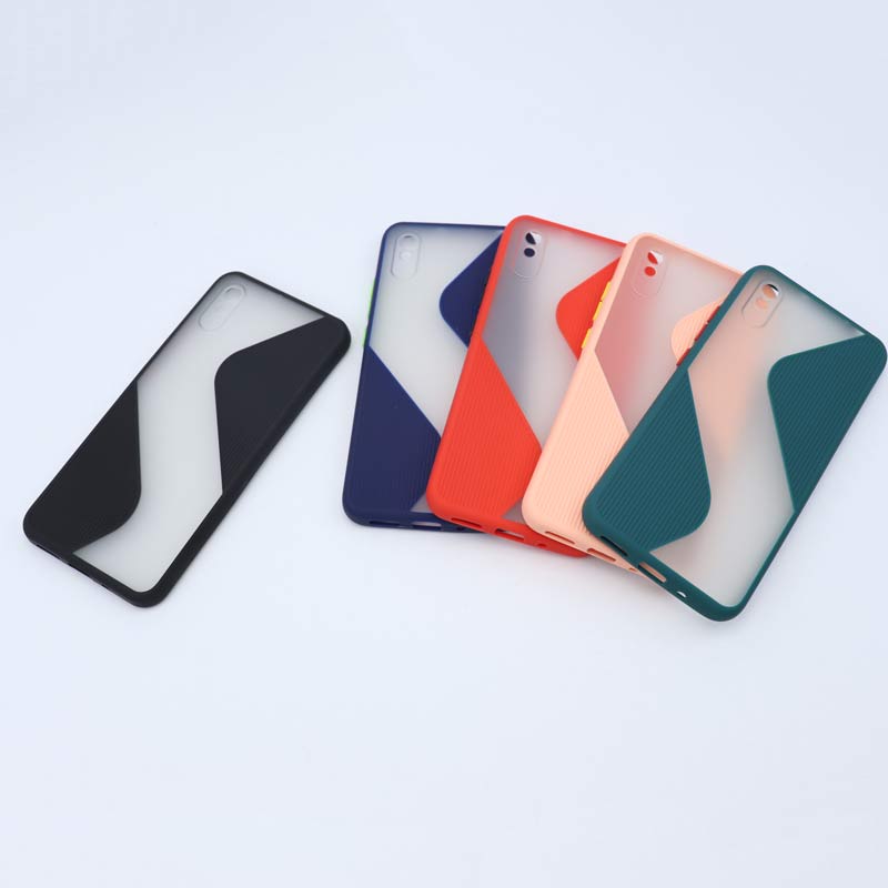 قاب PC مات طرح S محافظ لنز دار Xiaomi Redmi 9A