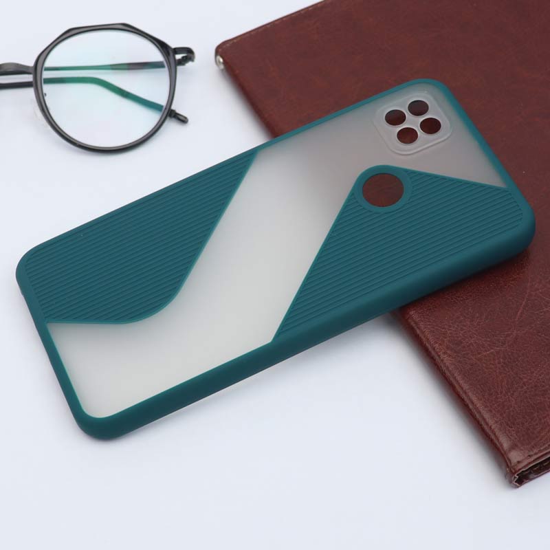 قاب PC مات طرح S محافظ لنز دار Xiaomi Redmi 9C