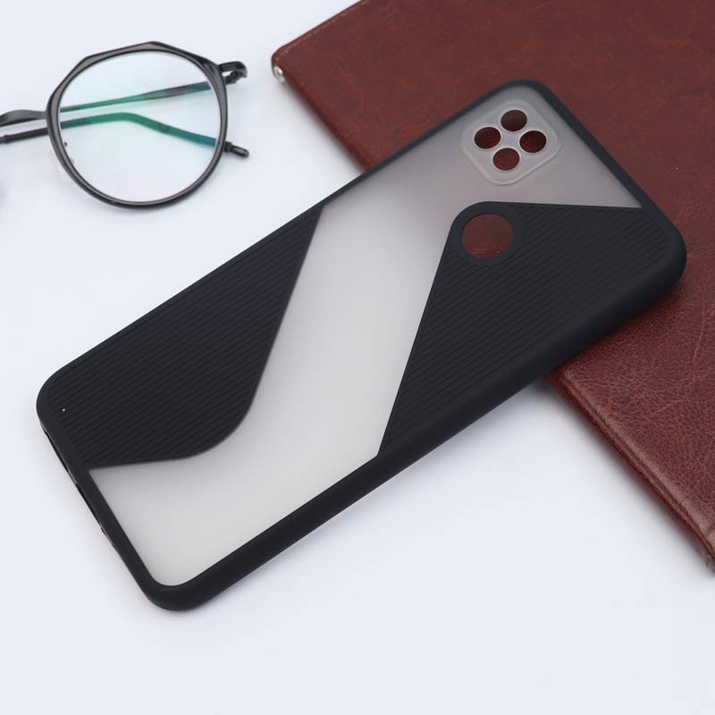 قاب PC مات طرح S محافظ لنز دار Xiaomi Redmi 9C